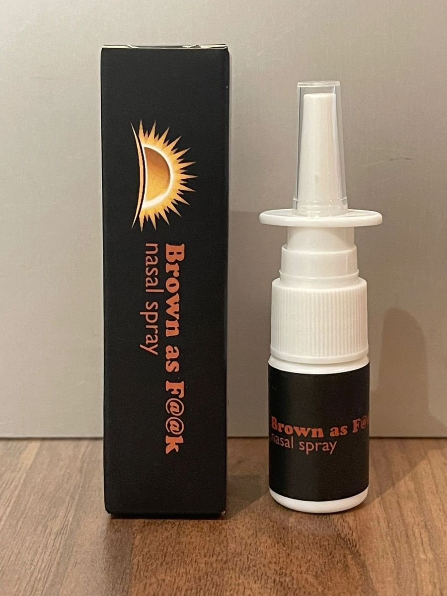 1 Bottle of Brown as F@@k double strength nasal tanners