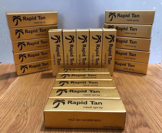 20 Bottles of Rapid Tan double strength nasal sprays.