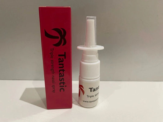 1 Bottle of Tantastic Tan triple strength nasal tanners