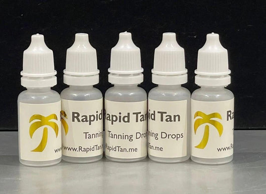1 Bottle of Rapid Tan flavoured drops double strength