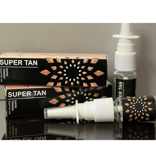 2 Bottles of Super Tan triple strength nasal tanners